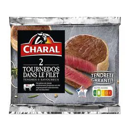 CHARAL Tournedos Dans Le Filet, Tendre Et Savoureux 280g