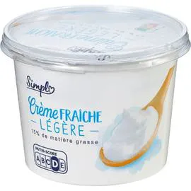 CARREFOUR Crème Fraiche Légère 15% Mat.Gr. 50cl