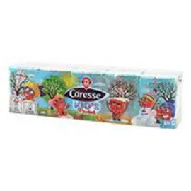 MARQUE REPÈRE, CARESSE Mouchoirs blancs 4 plis Pock kid mouchoirs papier x10 10x7 