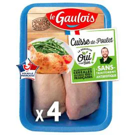 LE GAULOIS Cuisses de poulet blanc 1kg