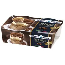 MAMIE NOVA Dessert gourmand Tiramisu cappuccino 2x85g