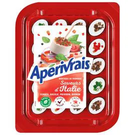 APERIVRAIS Fromage apéritif saveurs d'Italie 100g