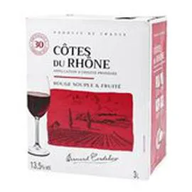 ECO+ AOP Vin rouge Bernard Cordelier 3l