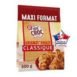 MARQUE REPÈRE, CÔTÉ CROC Manchons de poulet Nature 500g