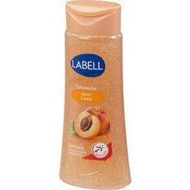 LABELL Gel douche gommant abricot & sucre 250ml