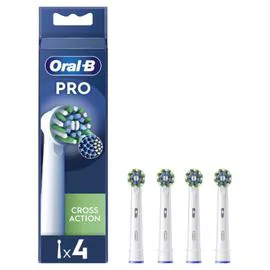 ORAL-B Brossettes Pro Cross Action x4