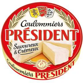 PRÉSIDENT Coulommiers Savoureux Et Crémeux 350g