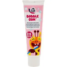 CARREFOUR SOFT Dentifrice Bubble Gum 3-6 ans 50ml