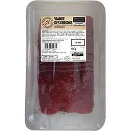 NOTRE SÉLECTION Viande des grisons 100g