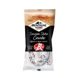 MONTAGNE NOIRE Saucisse sèche courbe Label Rouge 225g