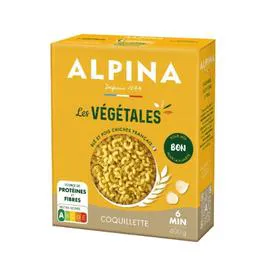 ALPINA SAVOIE Pâtes coquillettes les végétales 400g