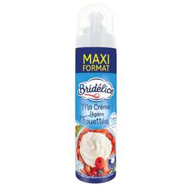 BRIDÉLICE Crème Fouettée Légère 20% Mat.Gr. 500g