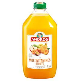 ANDROS Jus multivitaminés 9 fruits 1,5l