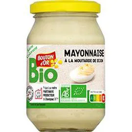 BOUTON D'OR BIO Mayonnaise BIO à la moutarde de Dijon 235g