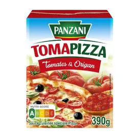 PANZANI Sauce tomate cuisinée pour pizza Tomapizza 390g