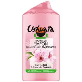 USHUAÏA Gel Douche Douceur du Japon 300ml