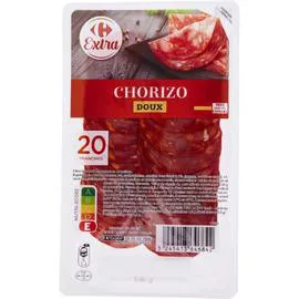 CARREFOUR EXTRA Chorizo doux 100g