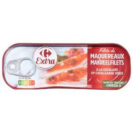 CARREFOUR EXTRA Filets de maquereaux à la catalane 169g