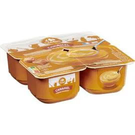 CARREFOUR CLASSIC' Crème dessert caramel 4x125g
