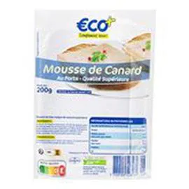 ECO+ Mousse de canard 200g