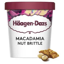HÄAGEN-DAZS Glace vanille noix de macadamia 400g