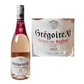 MARQUE REPÈRE, GRÉGOIRE XI AOC Côtes du Rhône vin rosé 75cl