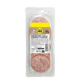 PETIT PRIX Saucisson cuit à l'ail fumé 120g