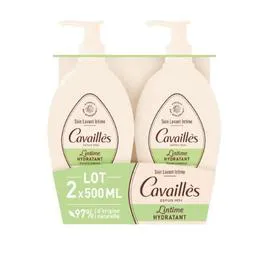 ROGÉ CAVAILLÈS Soin Lavant Intime Diminue la Sécheresse l'Intime Hydratant 2x500ml