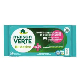 MAISON VERTE Lingette Désinfectante x70 