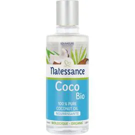 LÉA NATURE, NATESSANCE Huile soin coco Bio 100ml