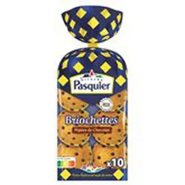 BRIOCHE PASQUIER Briochettes pépites de chocolat 400g