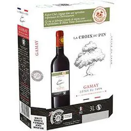 LA CROIX DU PIN Gamay rouge - cuvée prestige 3l