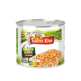 SAINT ELOI Haricots blancs à la tomate 250g