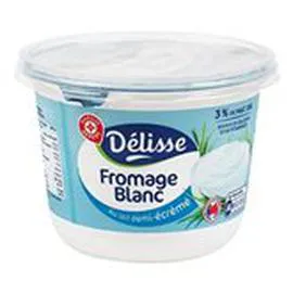 MARQUE REPÈRE, DÉLISSE Fromage blanc Nature - 3.1% mg 1kg