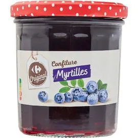CARREFOUR ORIGINAL Confiture myrtilles 370g