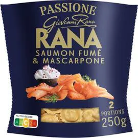 RANA Pâtes fraîches Ravioli Saumon fumé au bois de hêtre 250g
