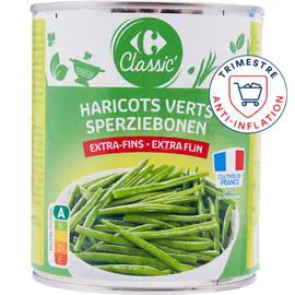 CARREFOUR CLASSIC' Haricots verts extra-fins 440g