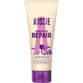 AUSSIE Miracle Repair - Après-shampoing vegan sans silicone cheveux secs et abîmés 200ml