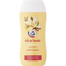 CARREFOUR SOFT Gel Douche Adoucissant vanille 250ml