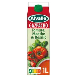 ALVALLE Gazpacho tomate menthe et basilic 1l