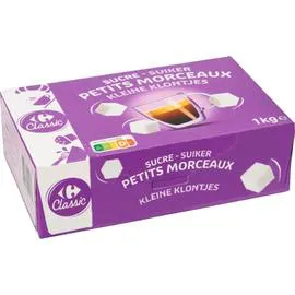 CARREFOUR CLASSIC' Sucre petits morceaux 1kg