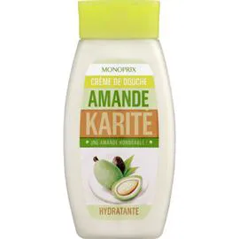 MONOPRIX Crème De Douche À L'Amande Et Au Karité 250ml