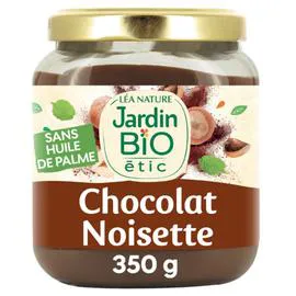 LÉA NATURE, JARDIN BIO ÉTIC Pâte à tartiner chocolat noisette Bio 350g
