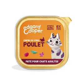 EDGAR & COOPER Pâtée pour chat poulet 85g