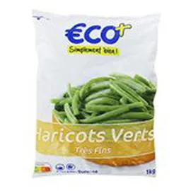 ECO+ Haricots verts Très fins 1kg