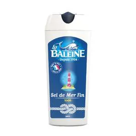 LA BALEINE Sel fin iodé La Salière 125g