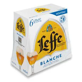 LEFFE Bière blanche 6x25cl