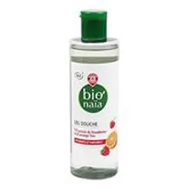 MARQUE REPÈRE, BIONAÏA Gel douche Framboise orange bio 250ml