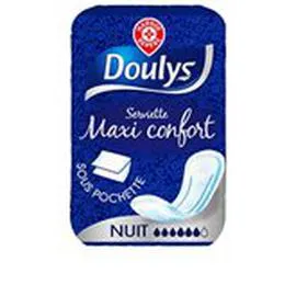 MARQUE REPÈRE, DOULYS Serviette hygiénique Maxi - Spécial nuit x12