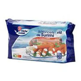 MARQUE REPÈRE, PÊCHE OCÉAN Batônnets Surimi MSC - x48 800g